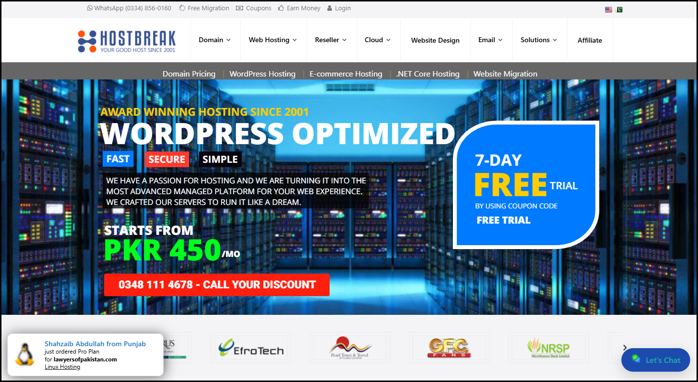 Top Cloud Web Hosting Companies in Karachi