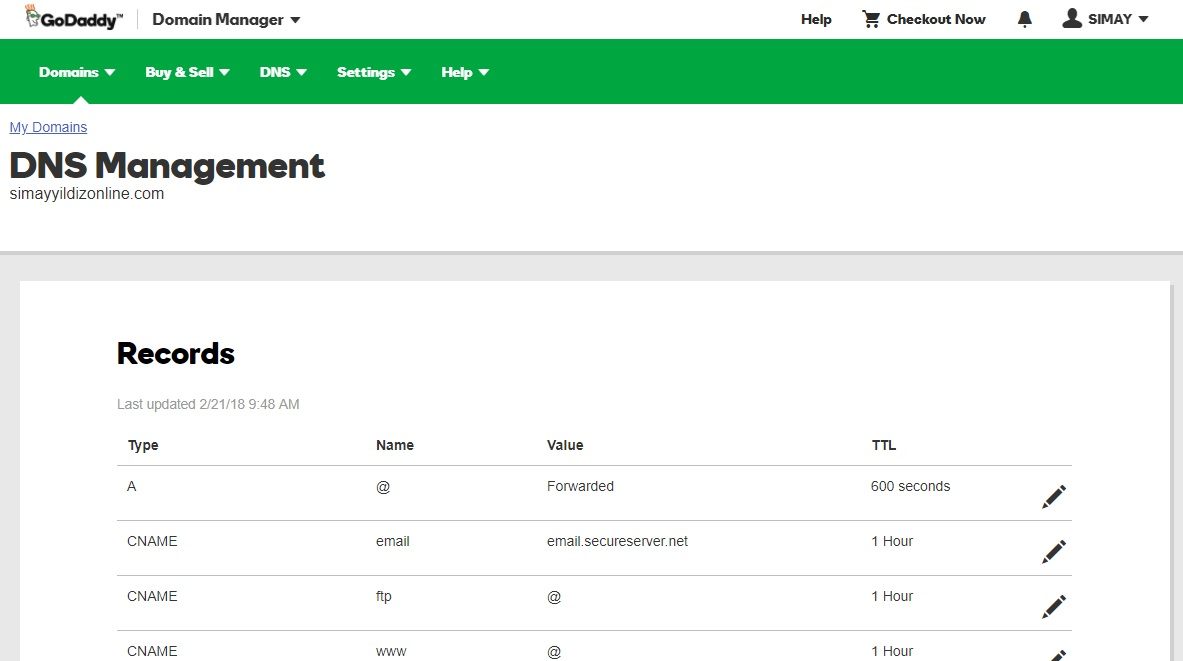 DNS Management