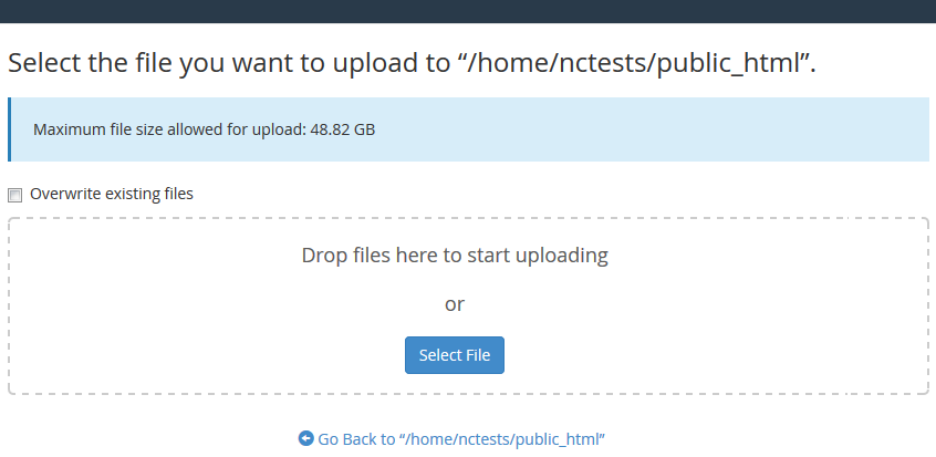 Web Server Upload