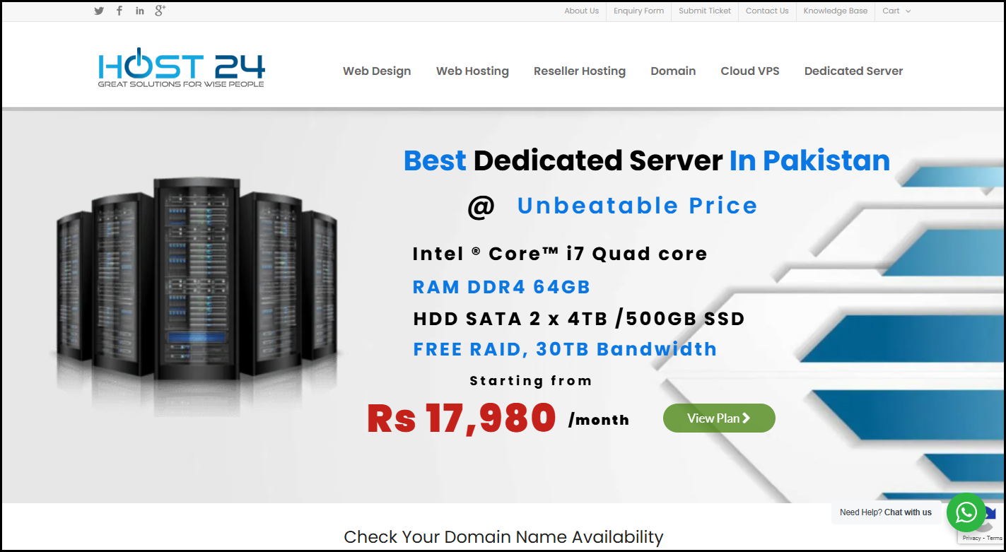 Cloud Web Hosting Companies in Karachi