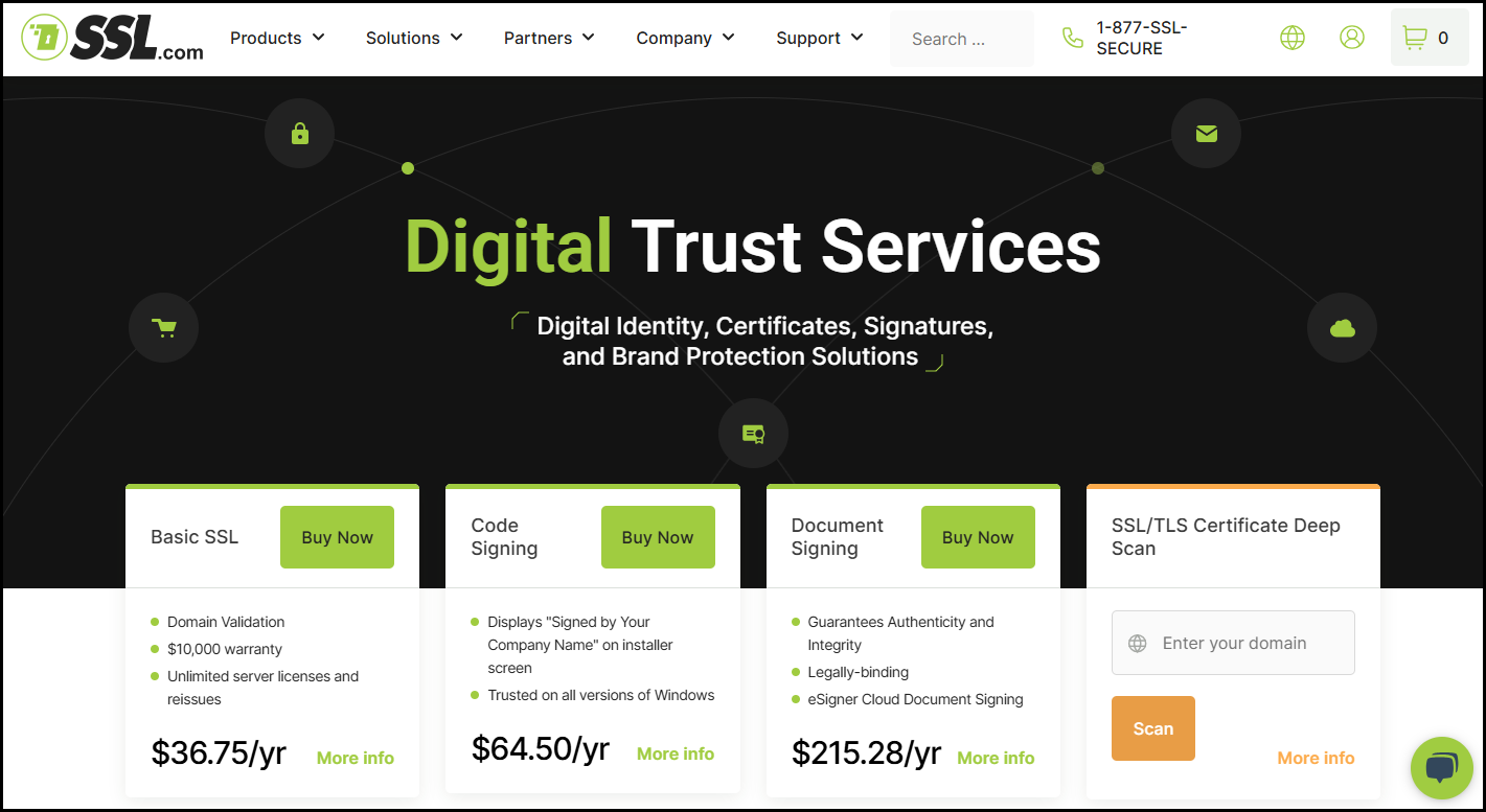 Top SSL Certificate Providers Companies