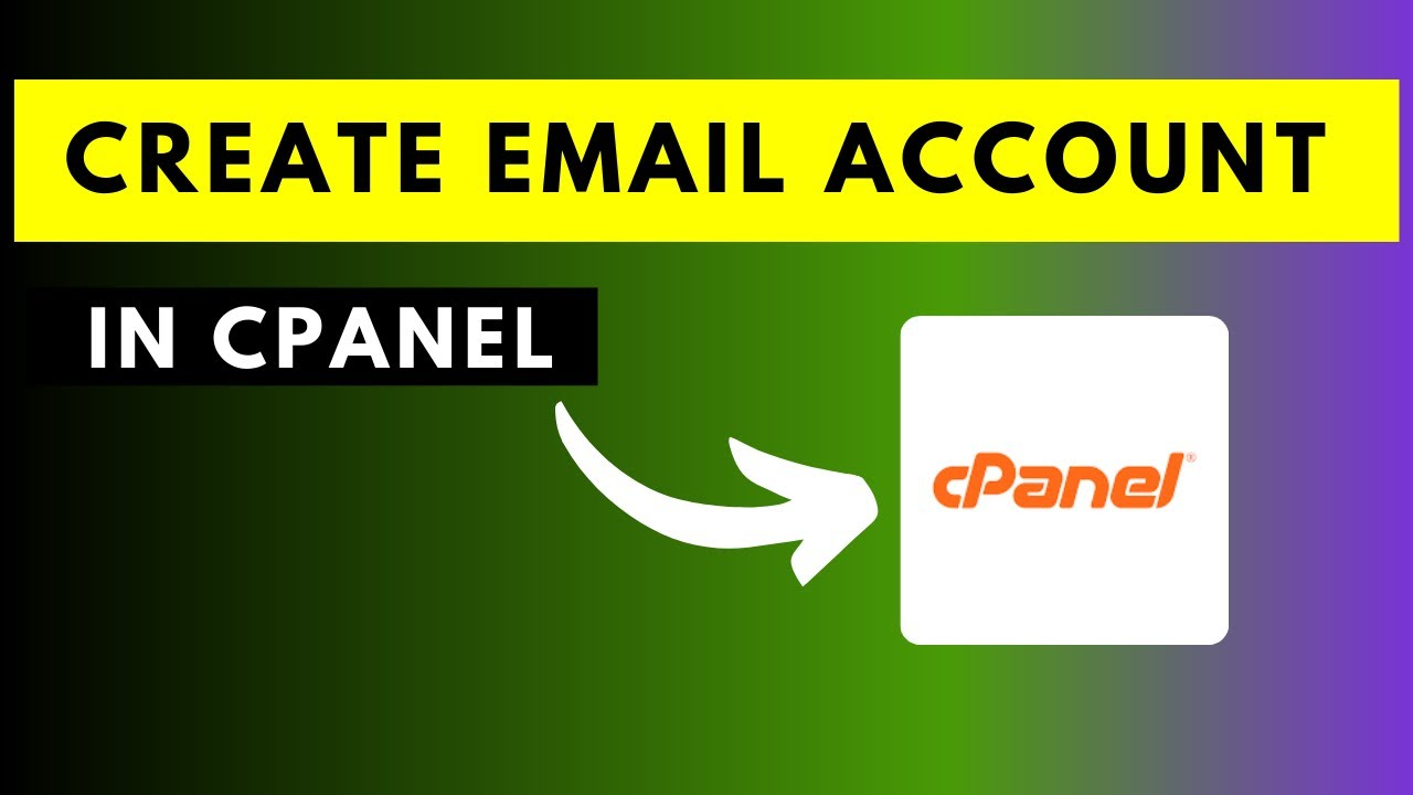 cPanel Email Account
